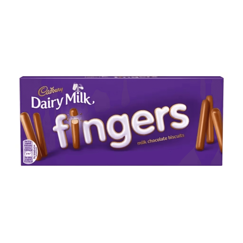 Bolachas com Chocolate de Leite embalagem 114 g - CADBURY FINGERS