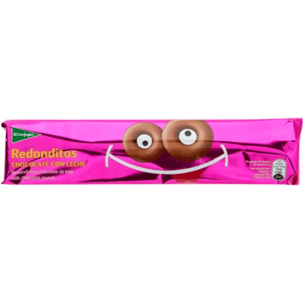 Bolachas Redondinhos de Chocolate de Leite embalagem 150 g - EL CORTE INGLÉS