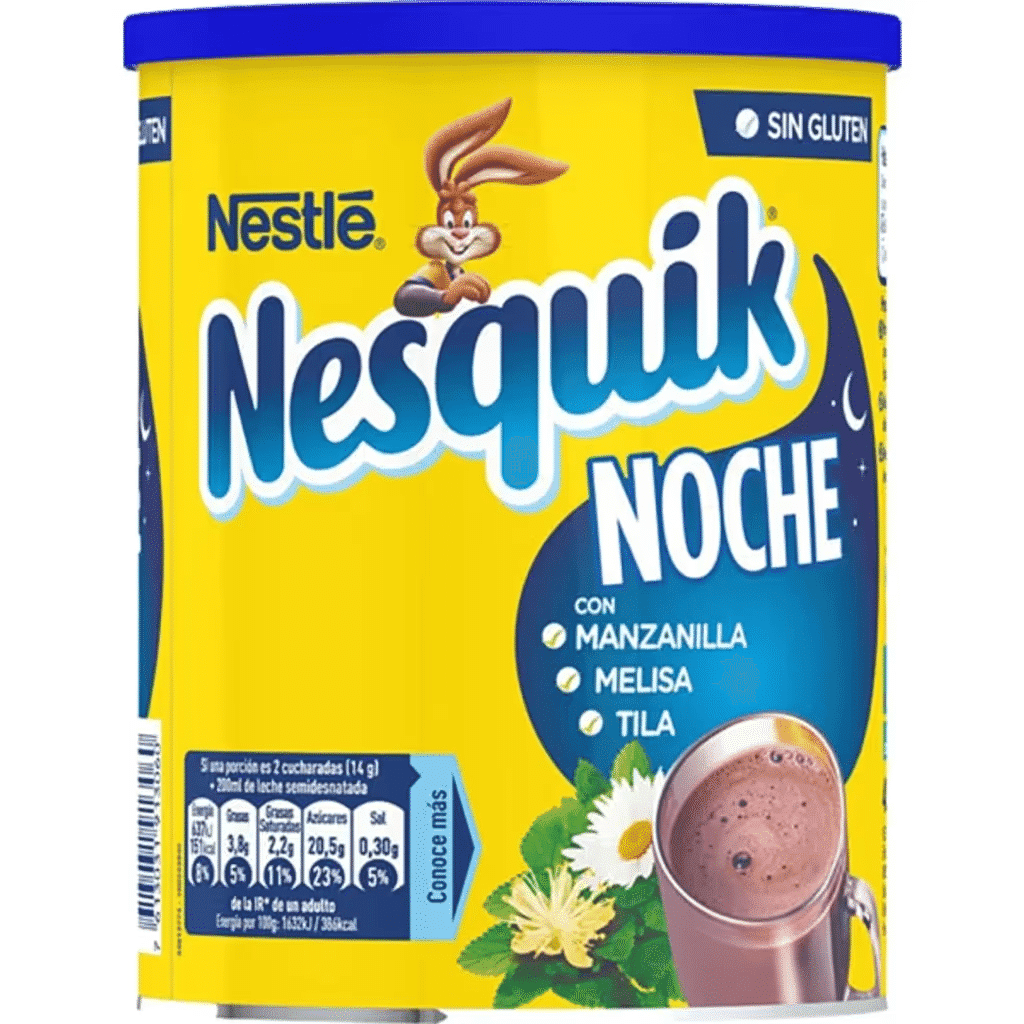 Achocolatado em Pó sem Glúten embalagem 400 g - NESTLÉ NESQUIK NOCHE