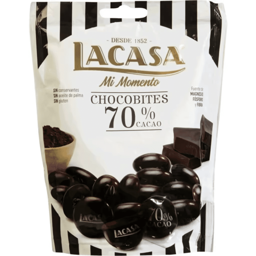 Chocolates 70% Cacau embalagem 125 g - LACASA