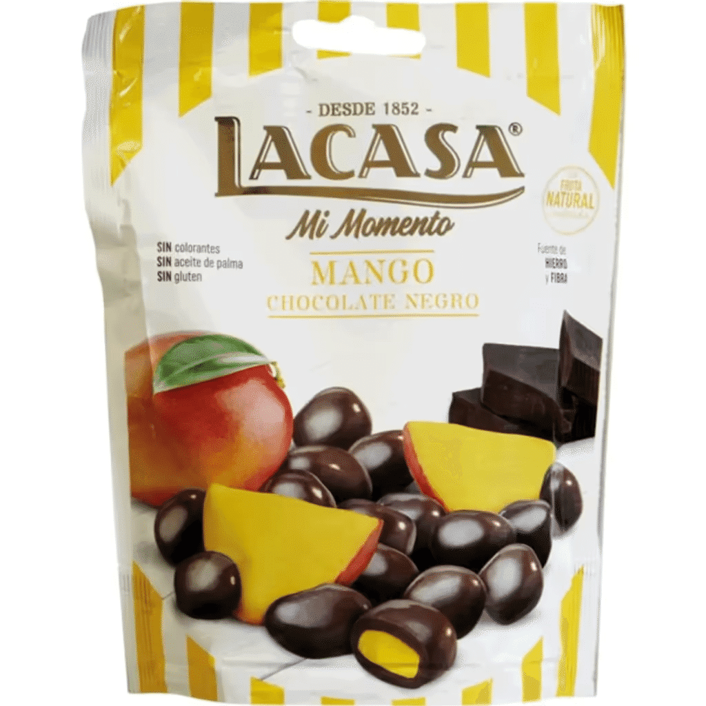 Chocolate Preto com Recheio de Manga embalagem 125 g - LACASA