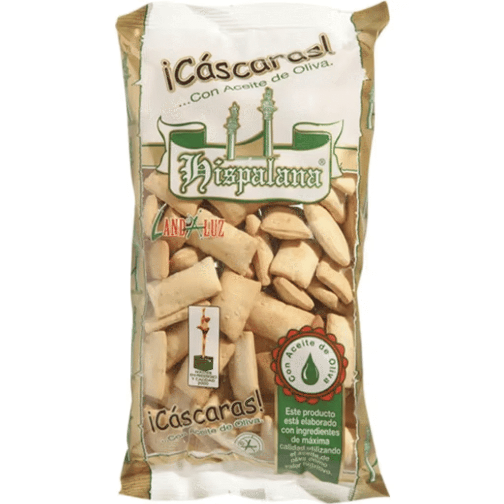 Cáscaras Regañas com Azeite embalagem 170 g - HISPALANA