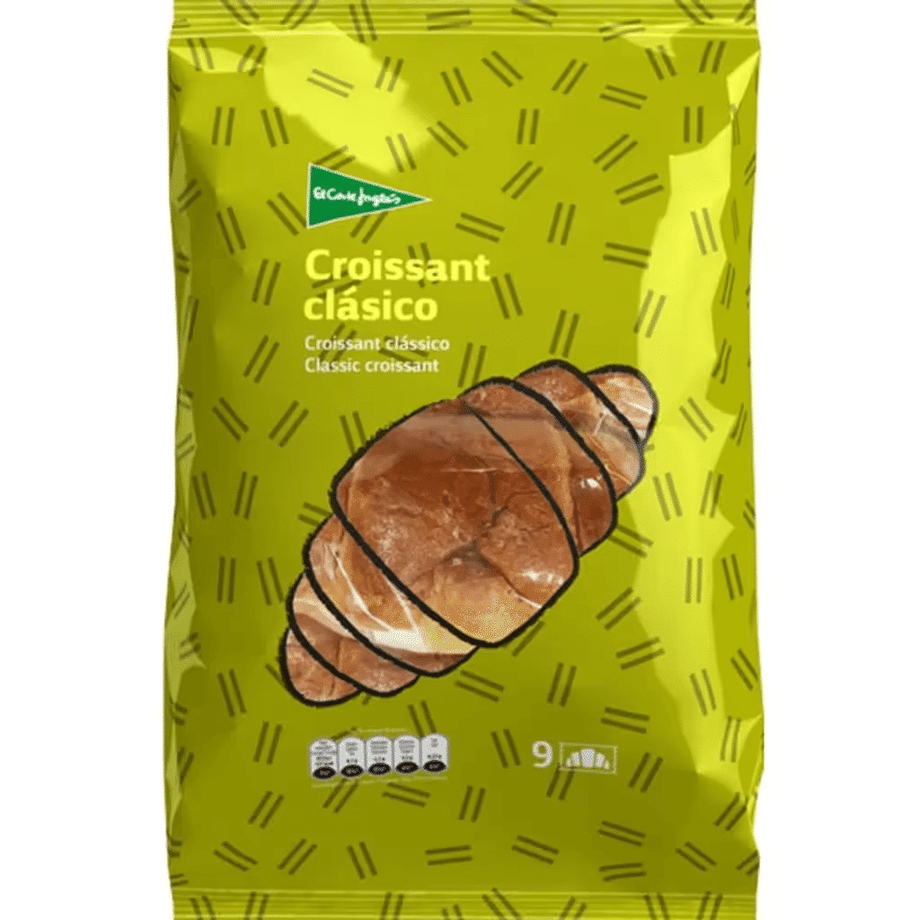 9 Croissants embalagem 270 g - EL CORTE INGLÉS