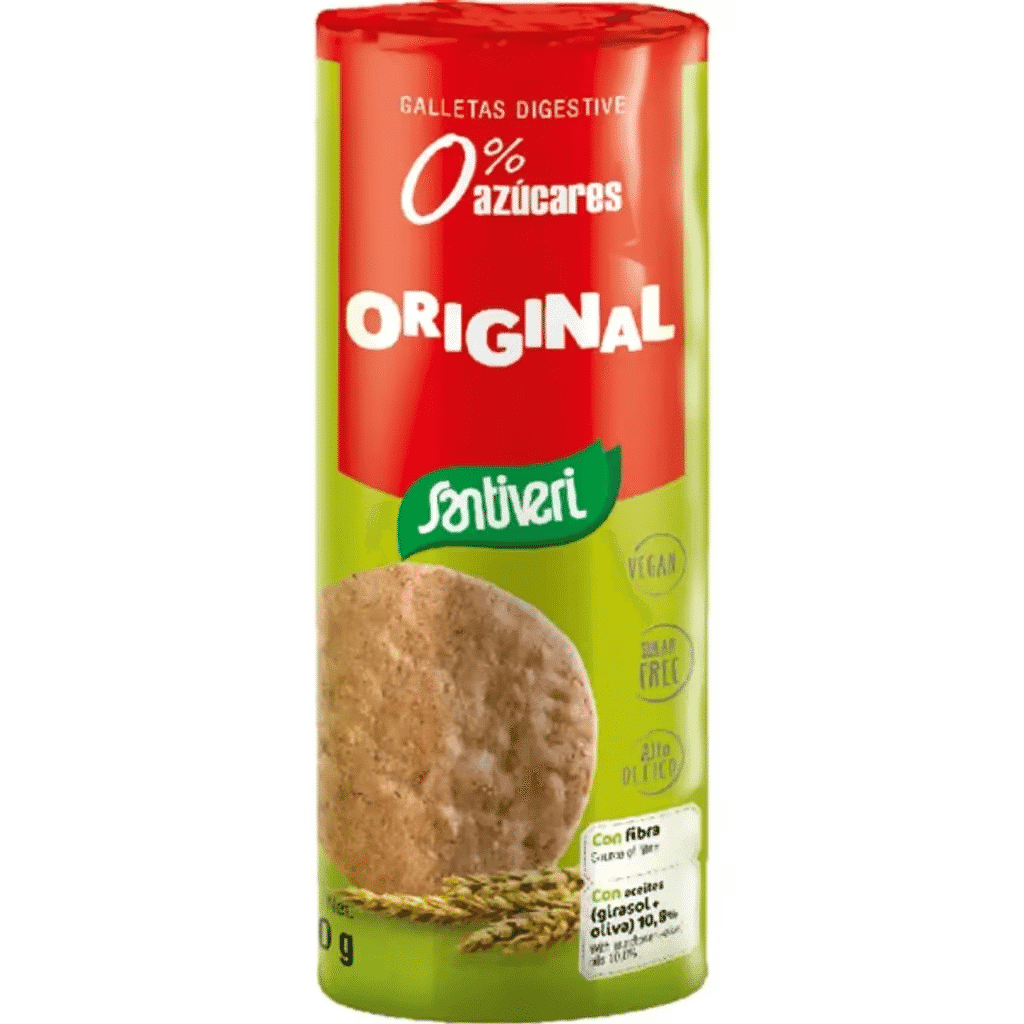 Bolachas Digestivas embalagem 190 g - SANTIVERI