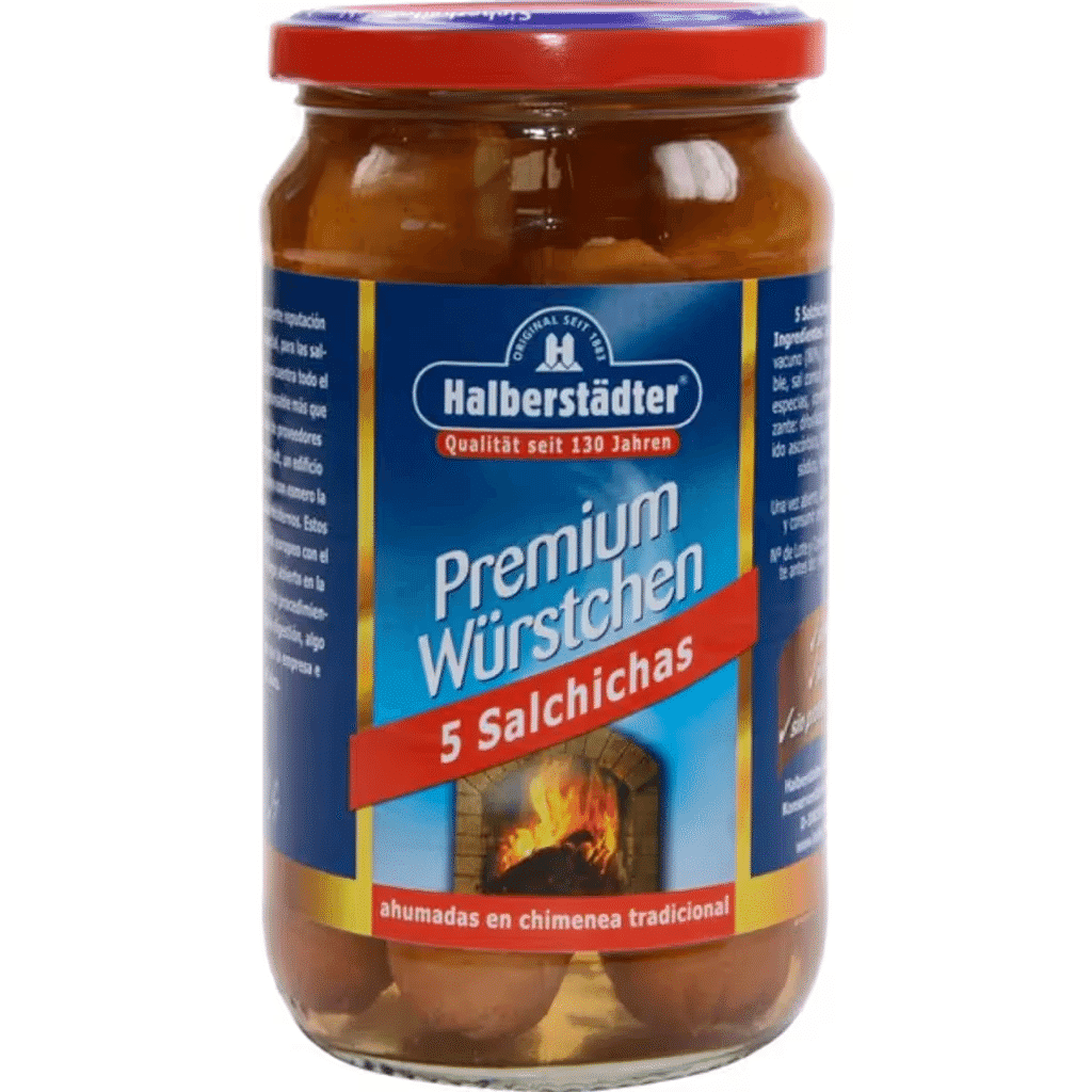 Salsichas Premium frasco 250 g - HALBERSTADTER