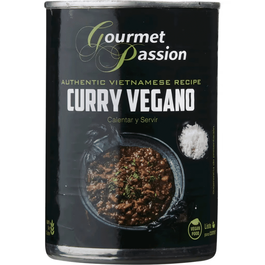 Curry Vegan embalagem 400 g - GOURMET PASSION