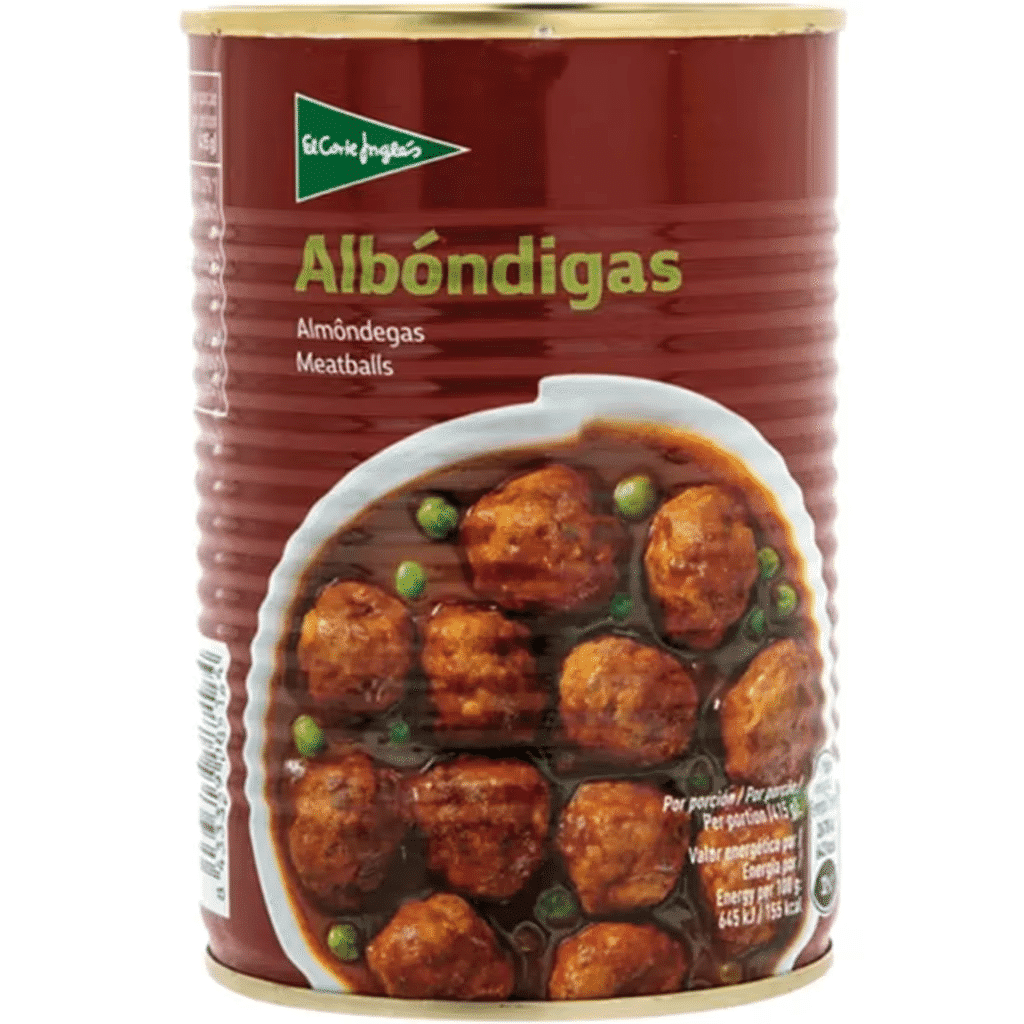 Almôndegas lata 415 g - EL CORTE INGLÉS