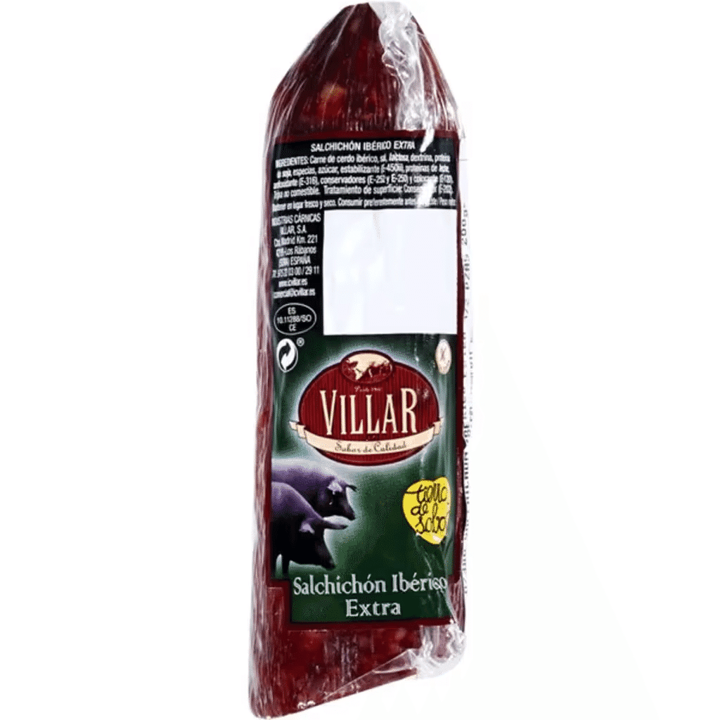 Salsichão Ibérico Extra embalagem 200 g - VILLAR