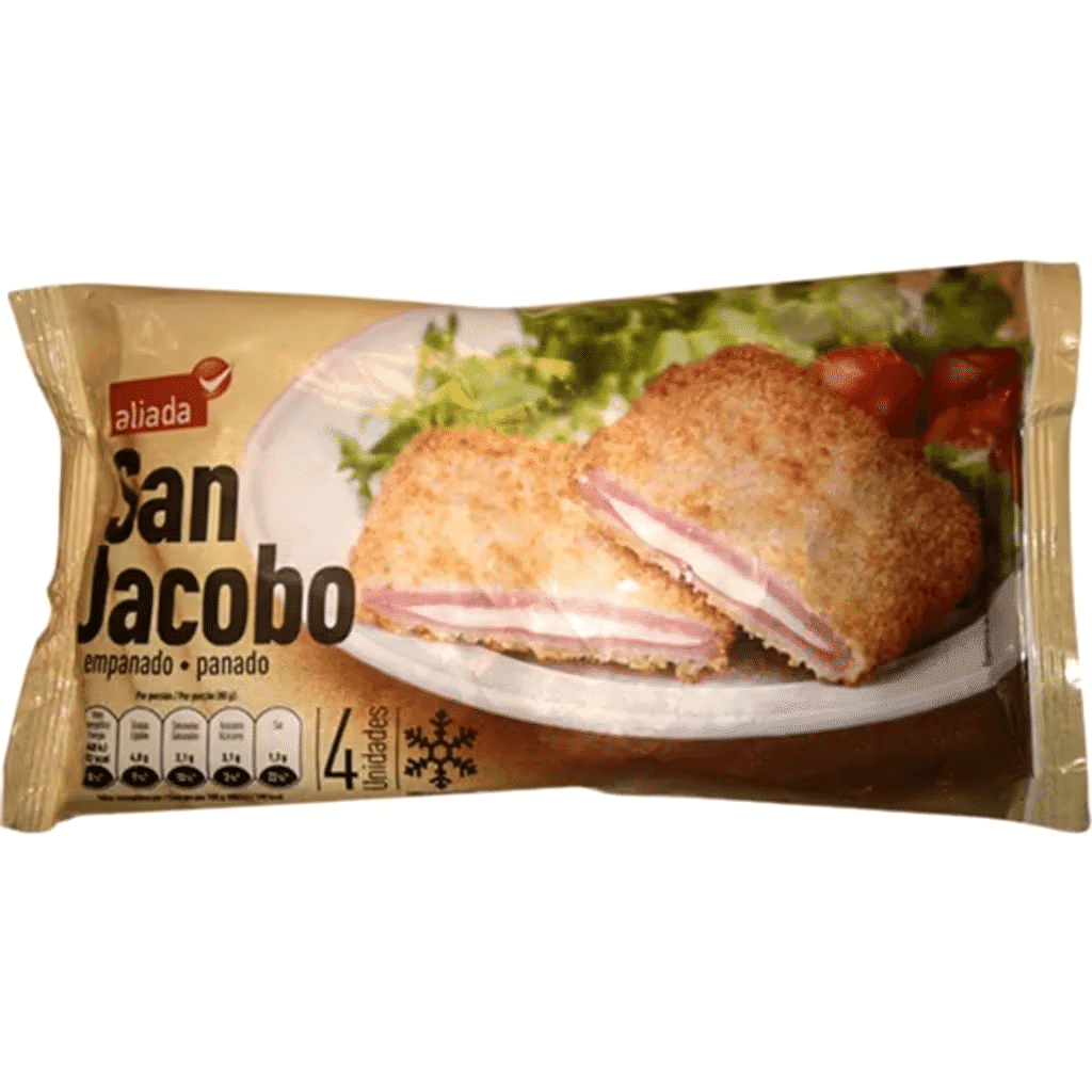Panados San Jacobo 4 Unidades embalagem 320 g - ALIADA