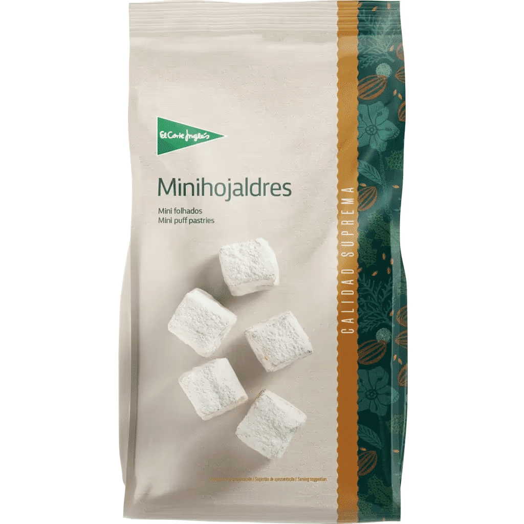 Mini Folhados embalagem 300 g - EL CORTE INGLÉS