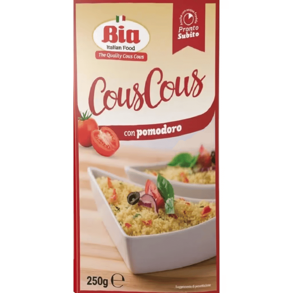Couscous com Tomate embalagem 250 g - BIA