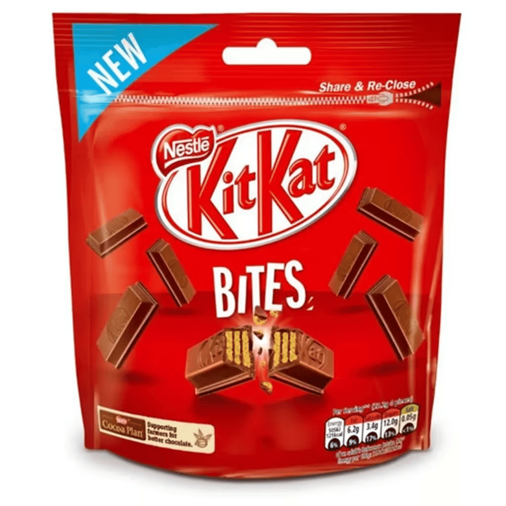 Snack de Chocolate de Leite Bites KitKat - NESTLÉ