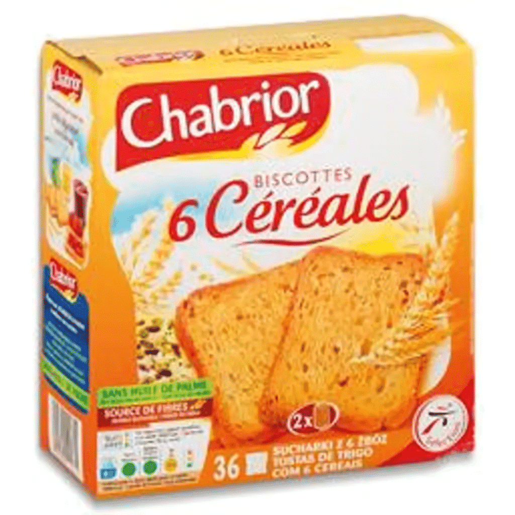 Tostas de trigo cereais - CHABRIOR