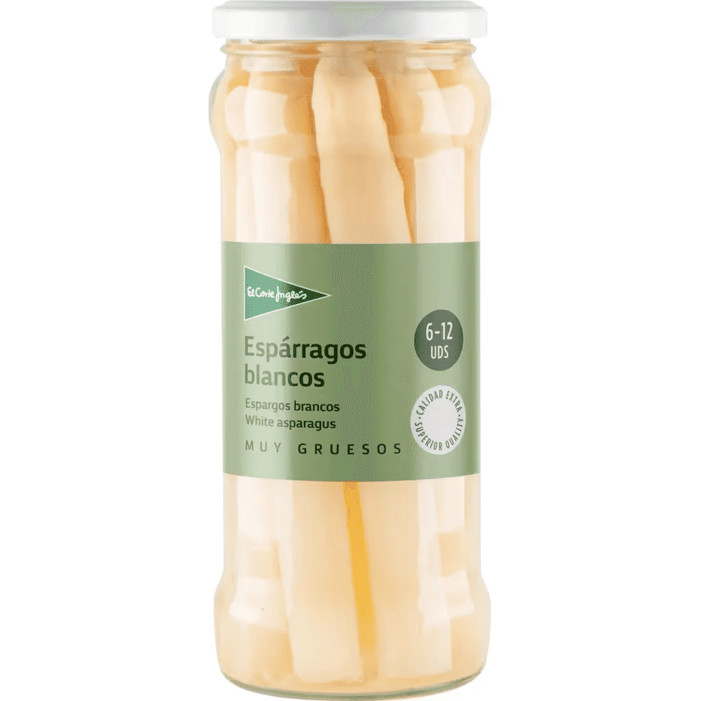 Espargos Brancos 6 / 12 Unidades frasco 325 g - EL CORTE INGLÉS