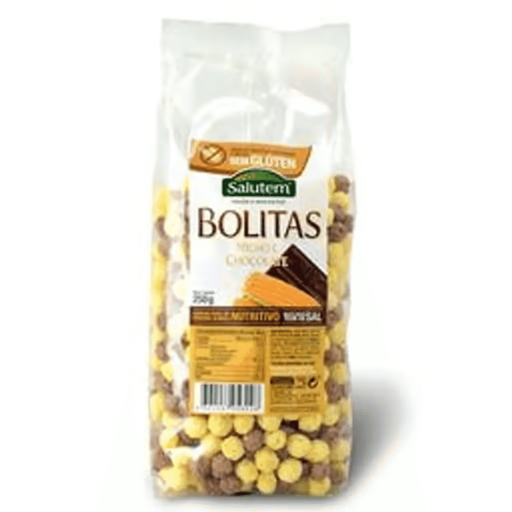 Bolitas milho + chocolate sem glúten - SALUTEM