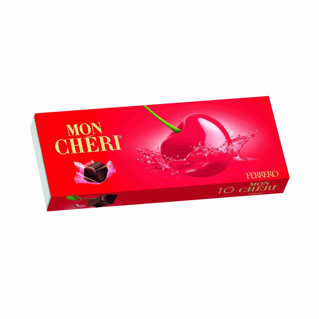 Bombons de Chocolate com Licor e Cereja - MON CHÉRI