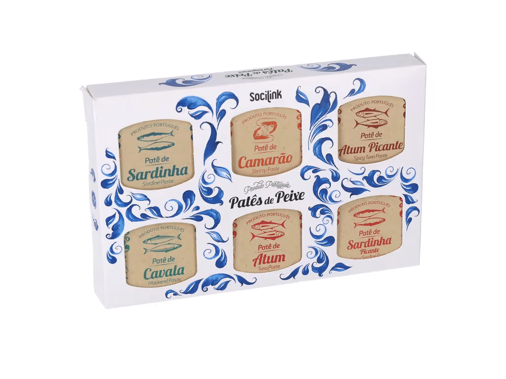 Conjunto Patês De Peixe 6x65g - BY SOCILINK