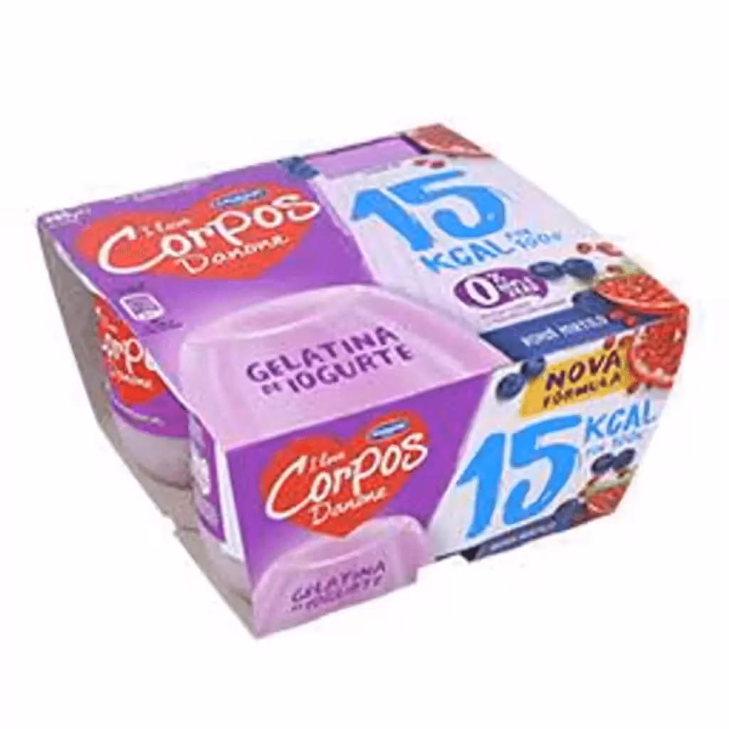 Gelatina de iogurte corpos mirtilo / romã - DANONE