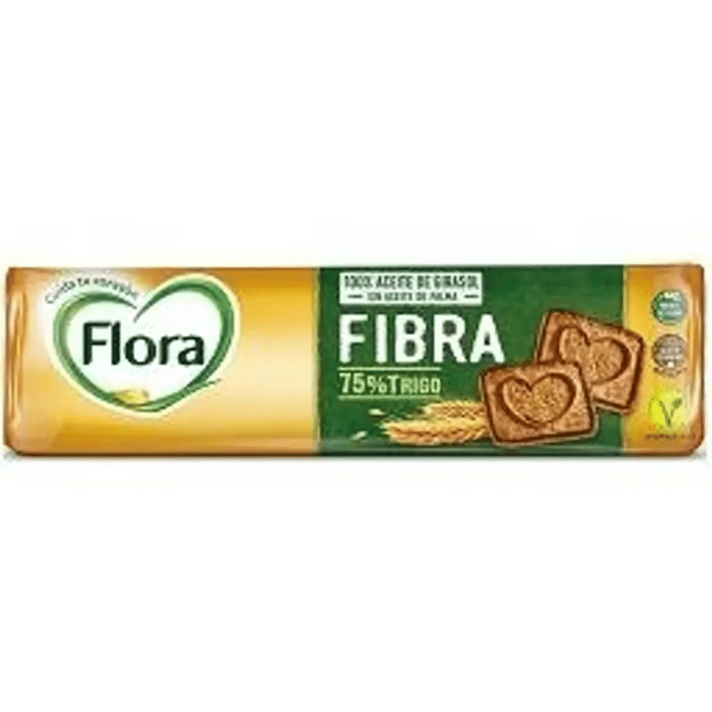 Bolachas fibra 75% trigo - FLORA