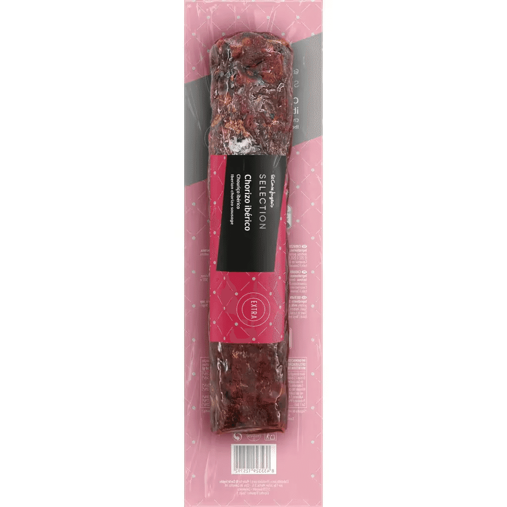 Chouriço Ibérico Extra em Tripa Cular embalagem 550 g - EL CORTE INGLÉS SELECTION