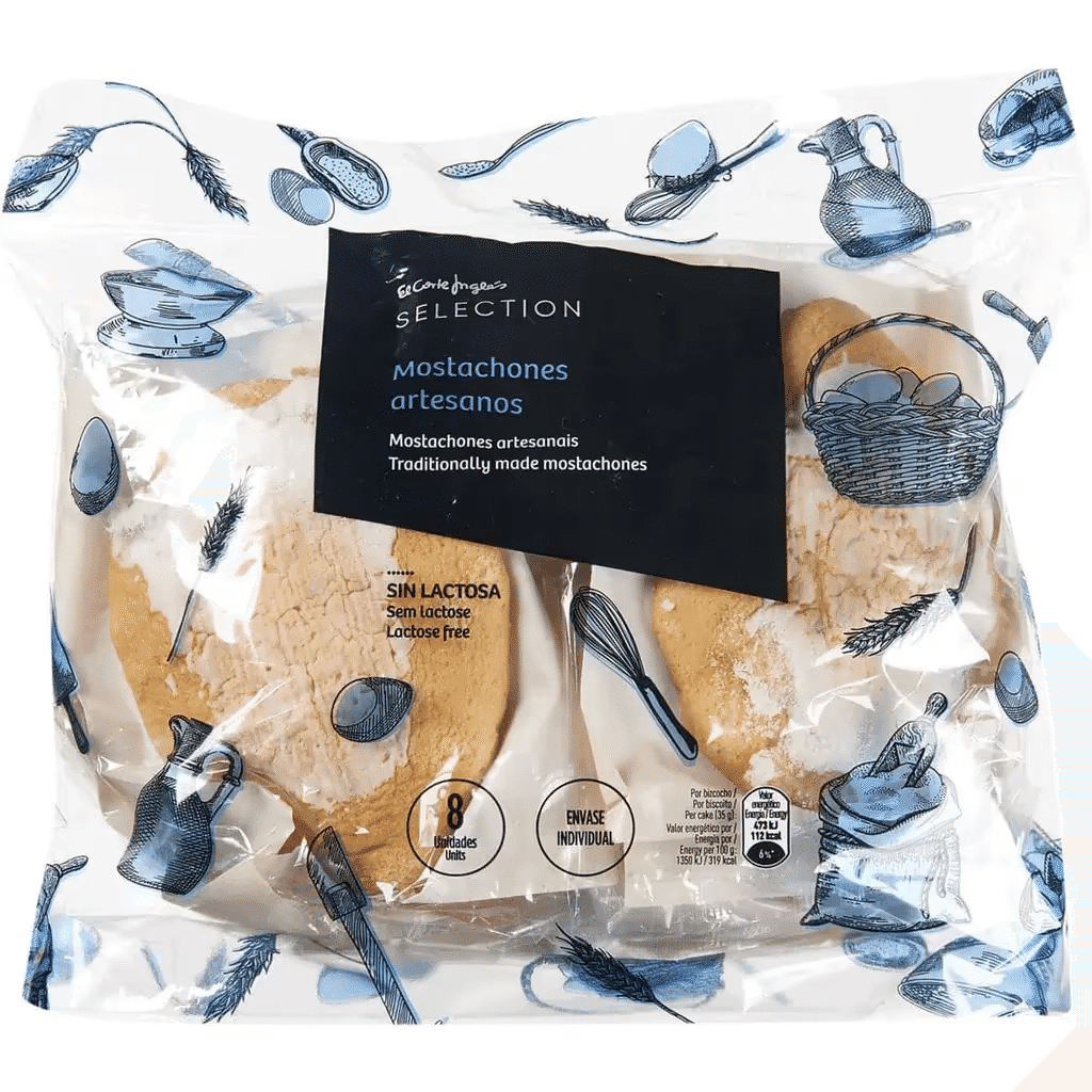 Mostachones Artesanais embalagem 280 g - EL CORTE INGLÉS SELECTION
