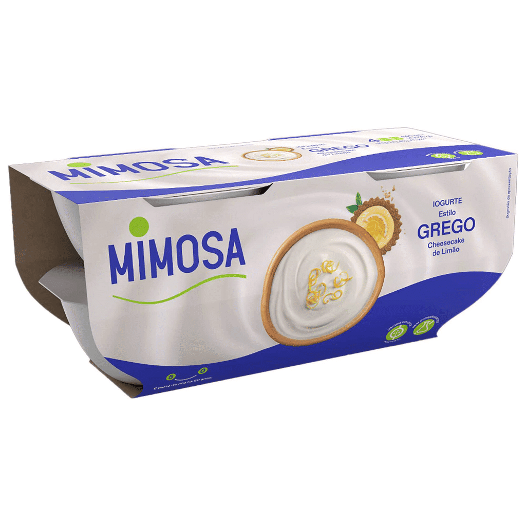 Iogurte Grego Cheesecake Limão - MIMOSA