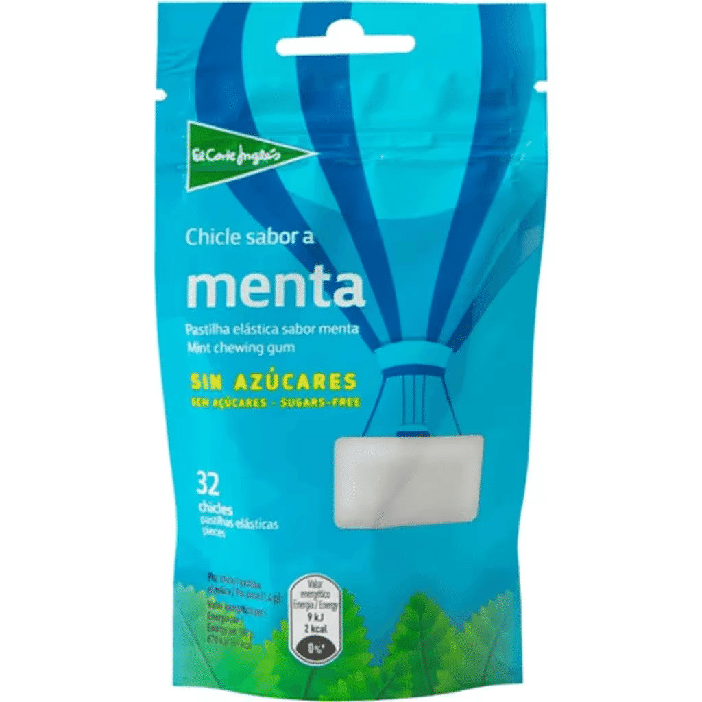 Pastilhas de Menta sem Açúcar embalagem 45 g - EL CORTE INGLÉS