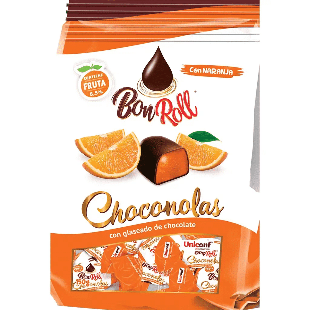 Guloseimas de Chocolate Preto e Laranja embalagem 150 g - MYPROTEIN