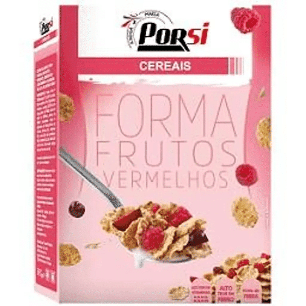 Cereais Forma Frutos Vermelhos - PORSI