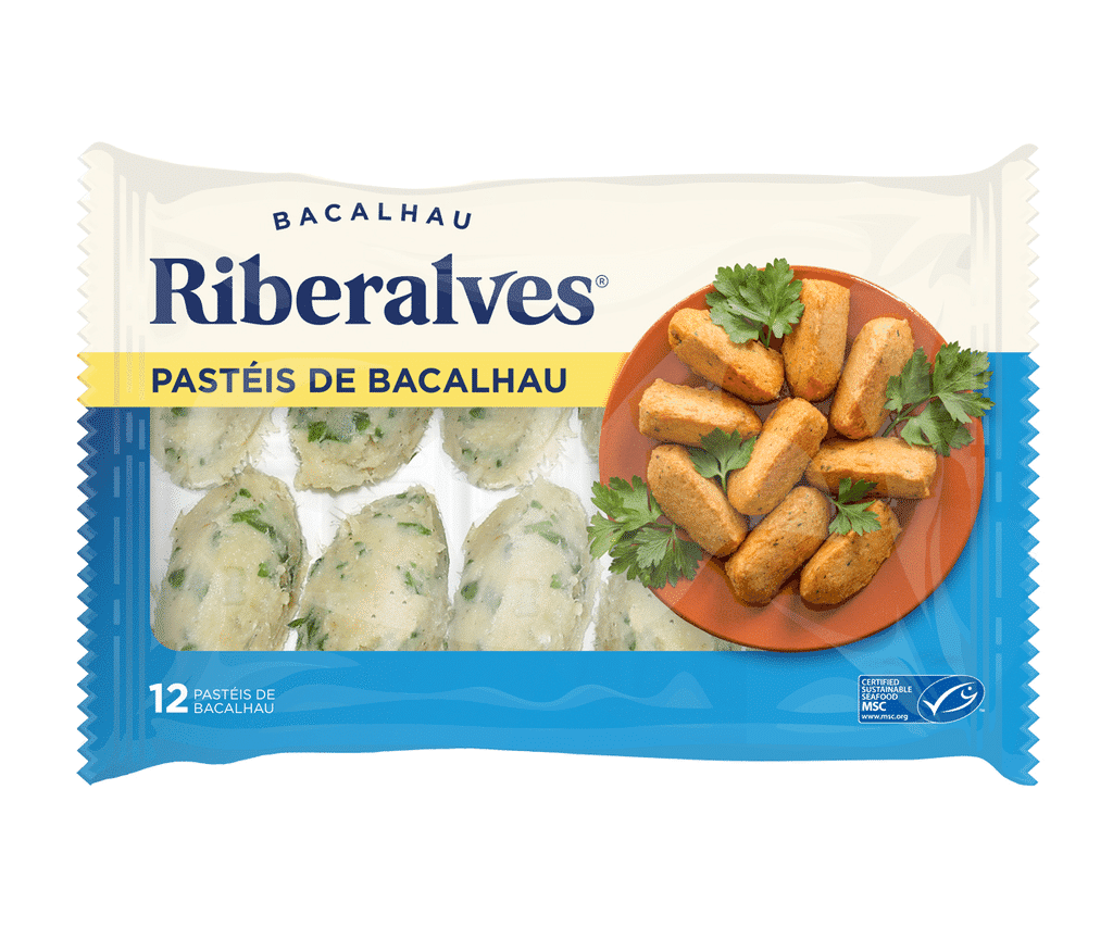 Pastéis Bacalhau Msc 12un 360g - RIBERALVES