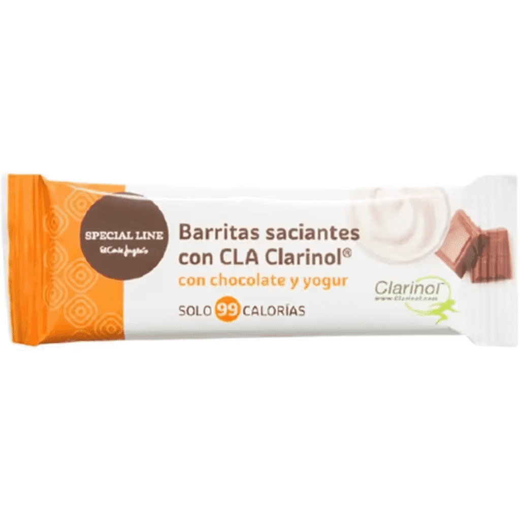 Barritas Saciantes com CLA Clarinol com Chocolate e Iogurte embalagem 20 g - SPECIAL LINE EL CORTE INGLÉS