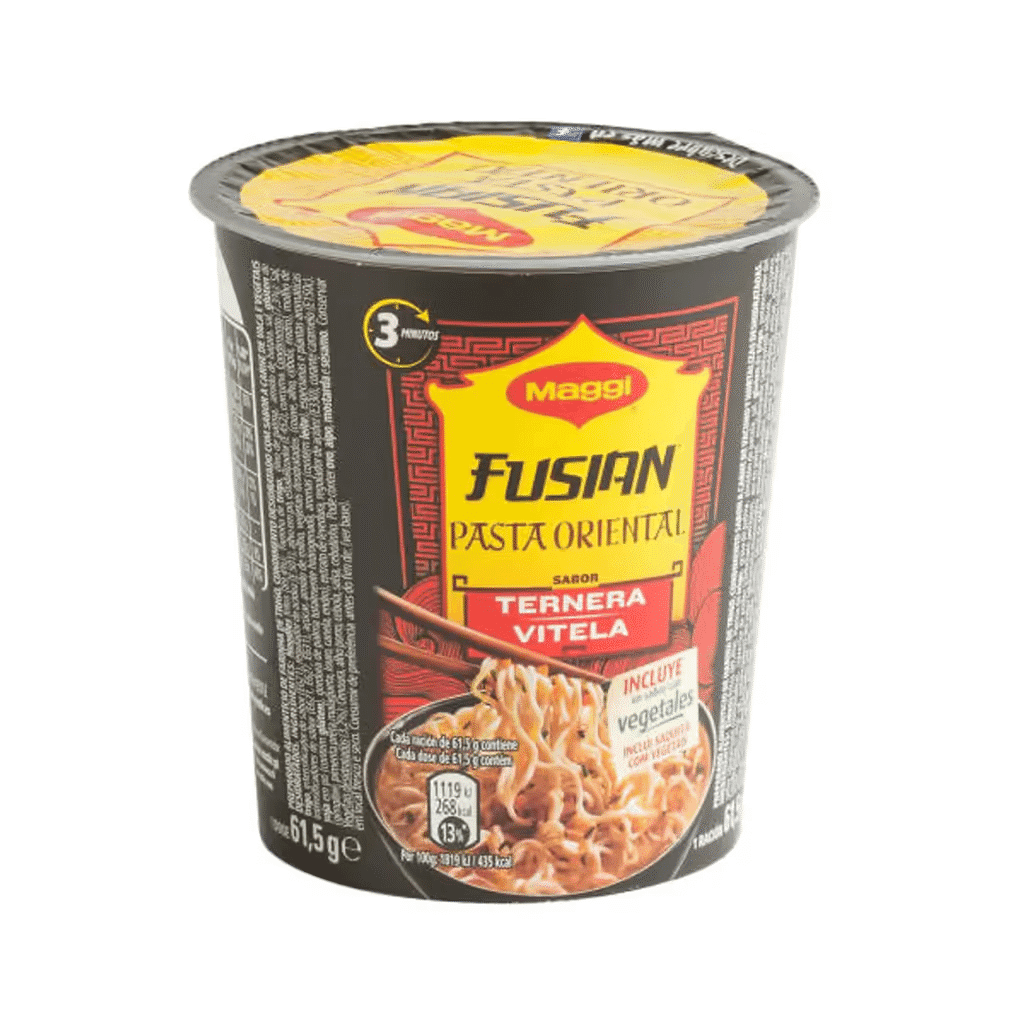 Noodles Cup Pasta Oriental Vitela - MAGGI FUSIAN