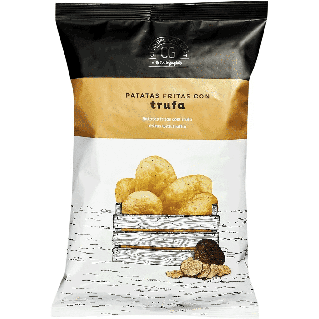 Batatas Fritas com Trufa embalagem 110 g - CLUB DEL GOURMET