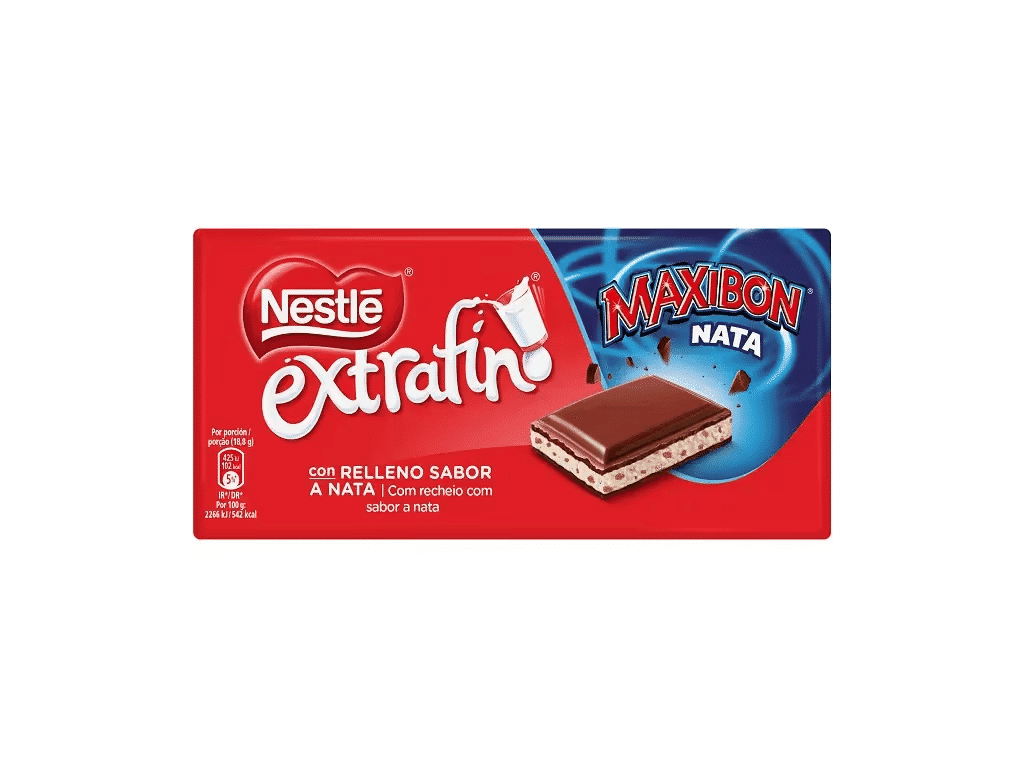 Chocolate De Leite Extrafino Maxibom 170g - NESTLÉ