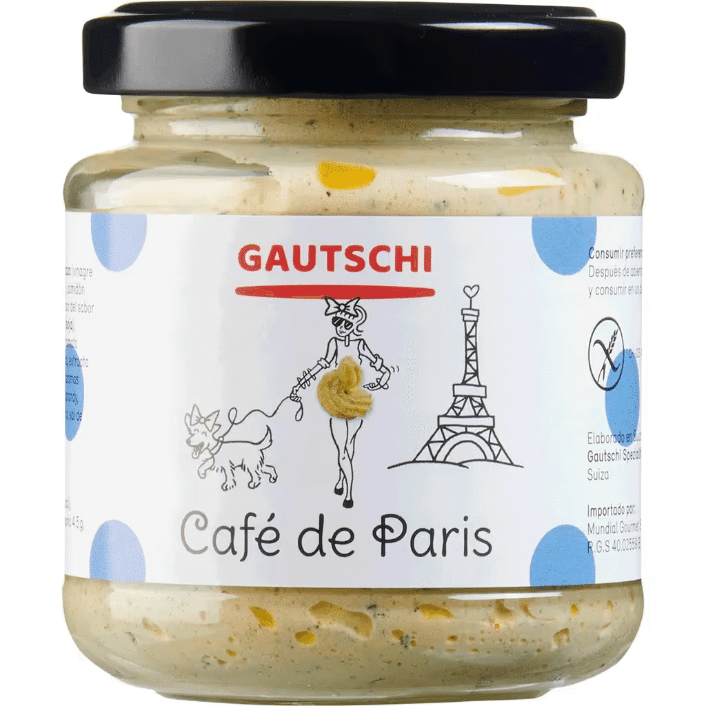Molho Café de Paris frasco 90 g - GAUTSCHI