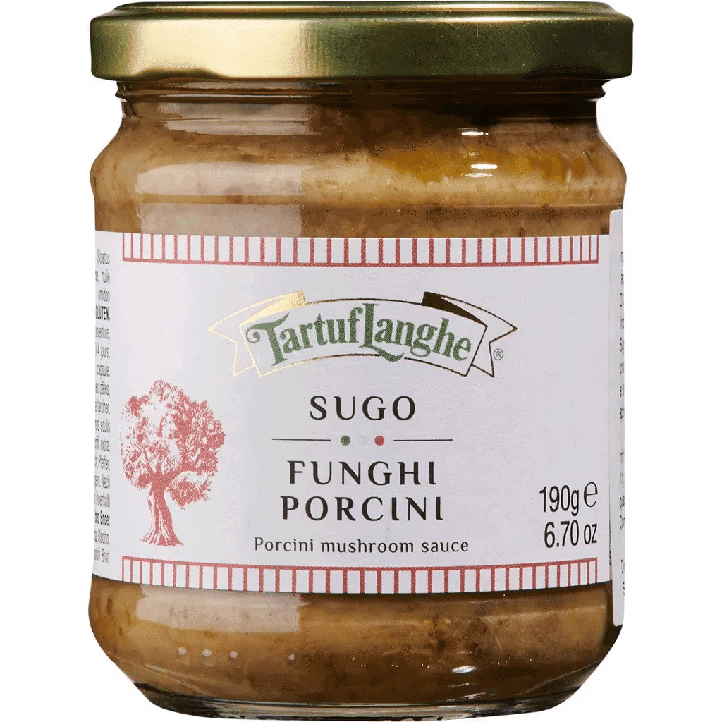 Molho de Cogumelos Porcini embalagem 190 g - TARTUFLANGHE