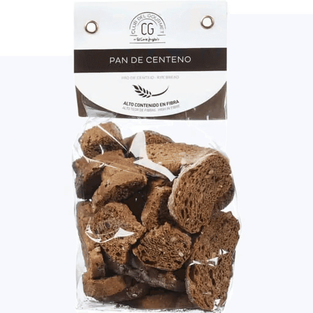 Pão de Centeio embalagem 120 g - CLUB DEL GOURMET