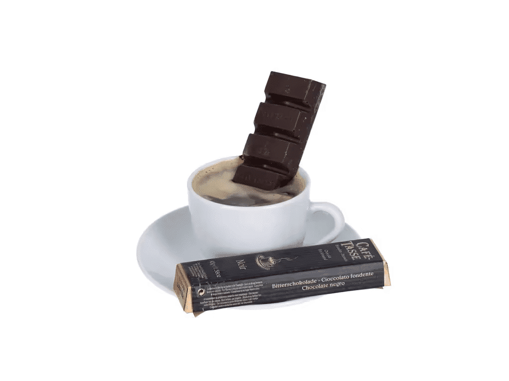 Tablete Tasse Chocolate Negro Café 45g - CAFÉ-TASSE