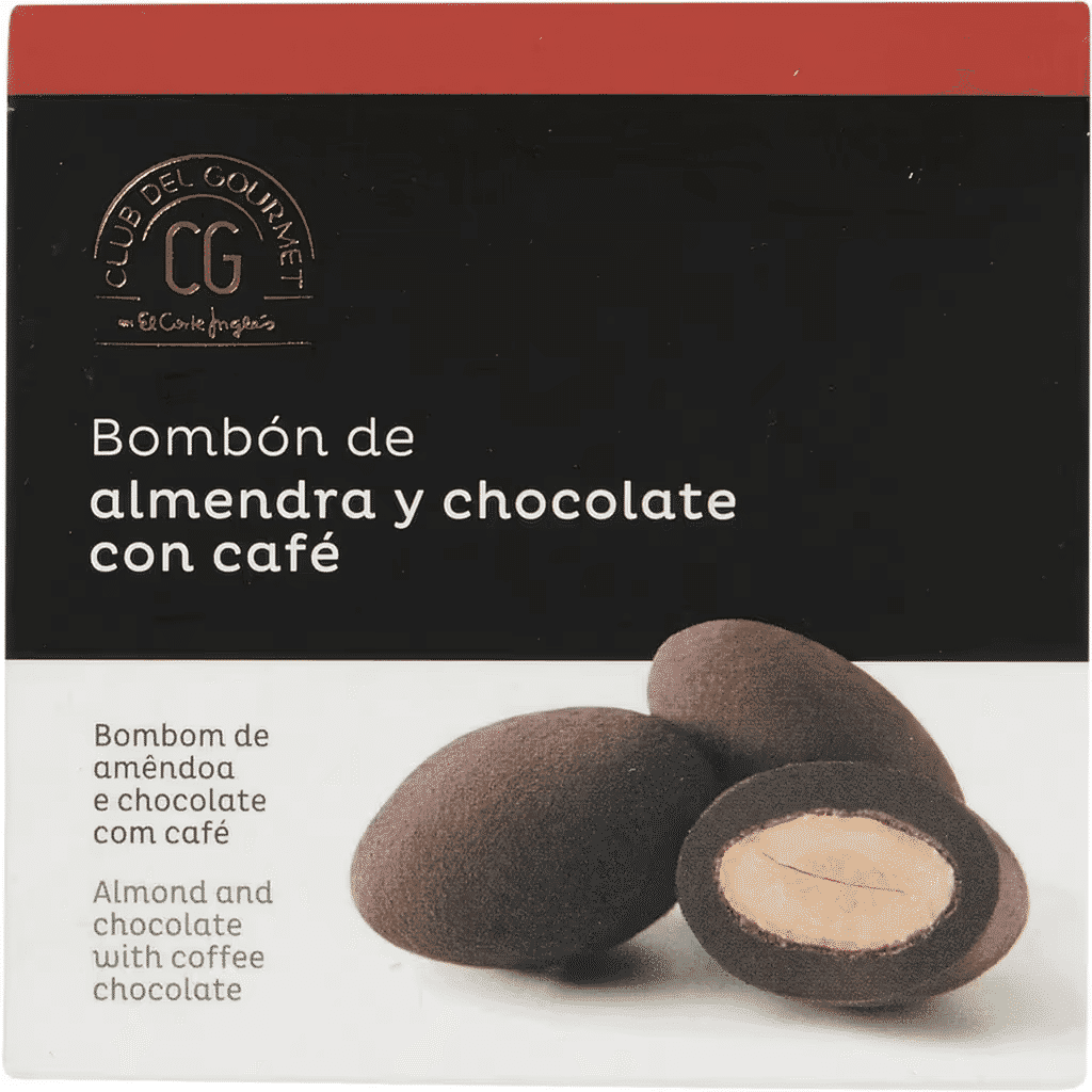 Bombons de Amêndoa com Café embalagem 80 g - CLUB DEL GOURMET