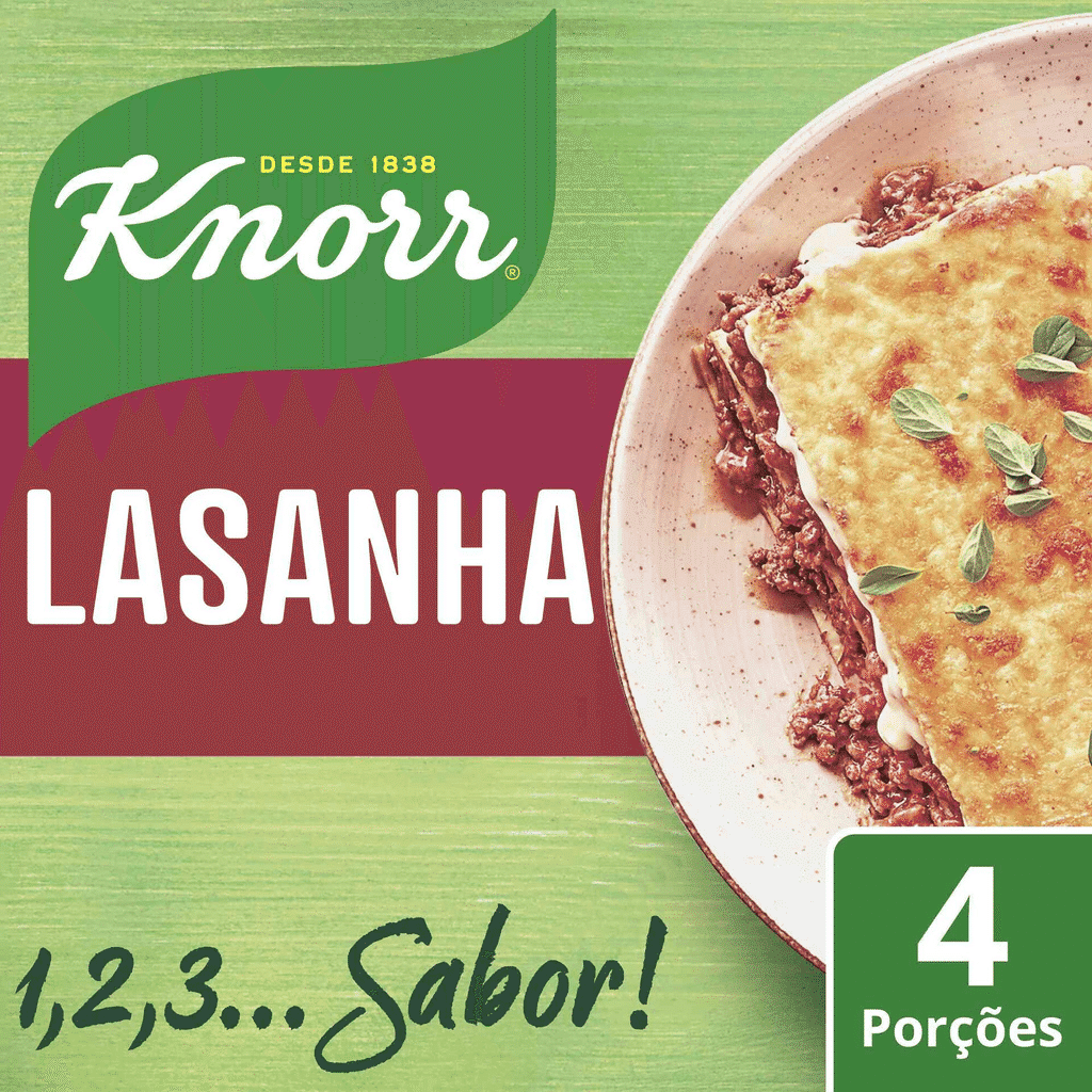 Tempero Lasanha em Saqueta - KNORR
