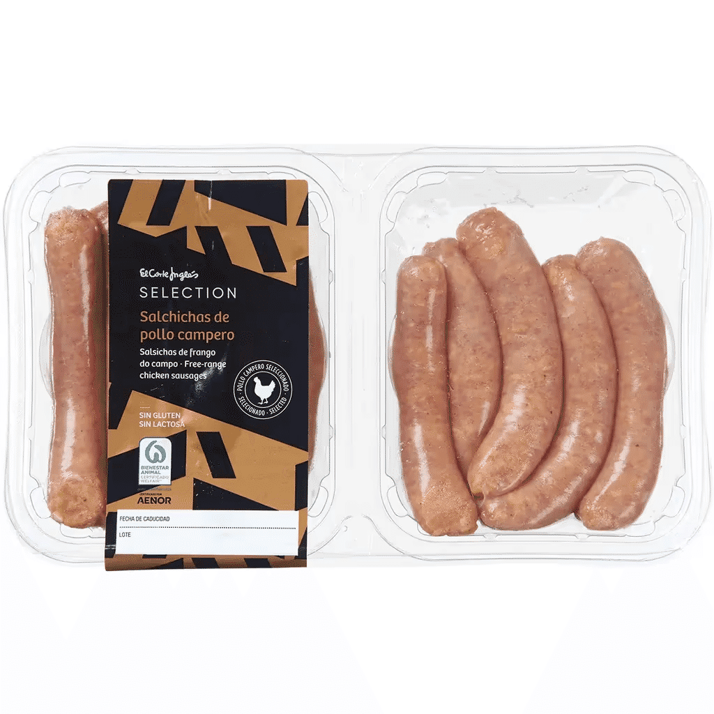 Salsicha de Frango do Campo embalagem 350 g - ECI SELECTION