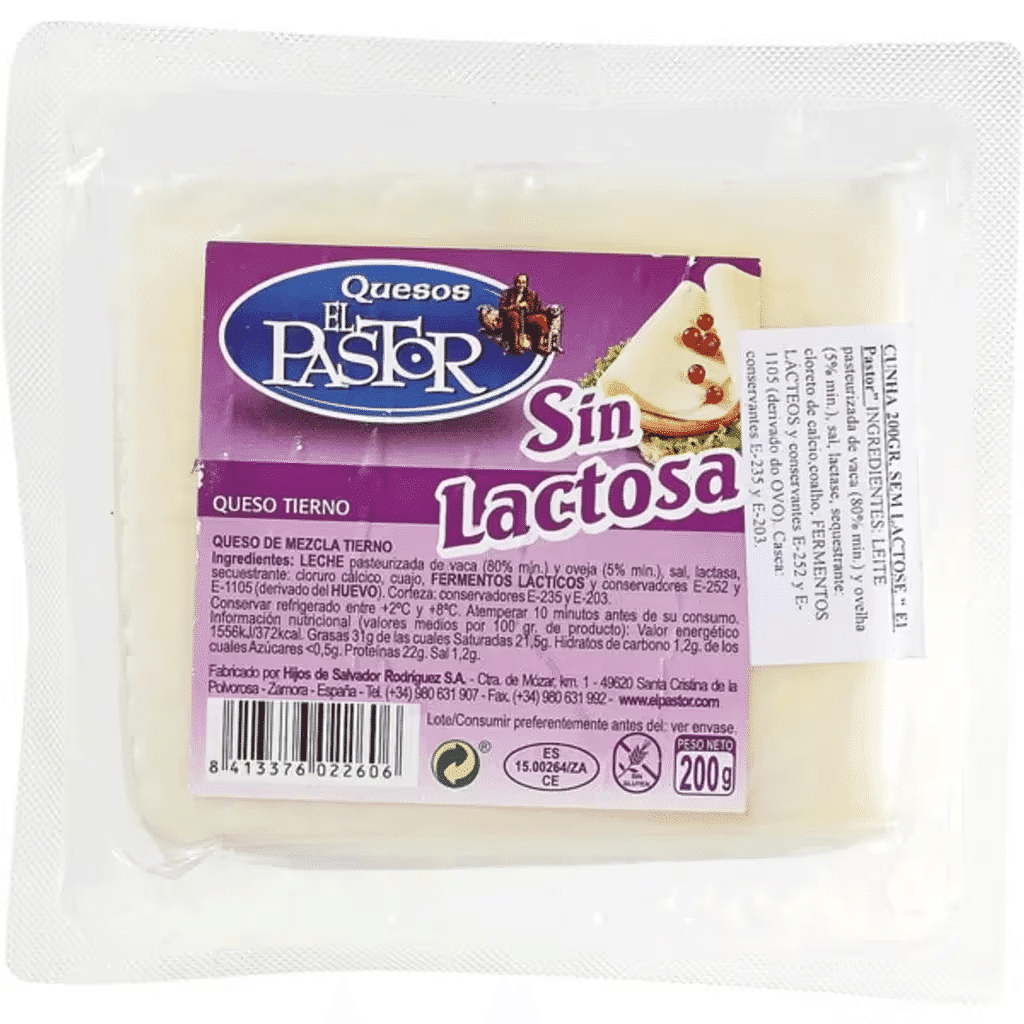 Queijo Cunha sem Lactose unidade 200 g - EL PASTOR