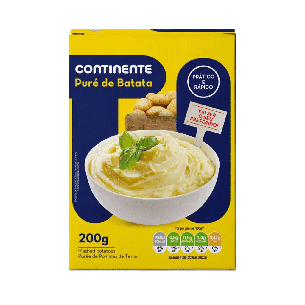 Puré de Batata com Leite - CONTINENTE
