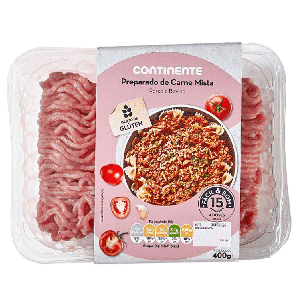 Preparado de Carne Picada Mista - CONTINENTE