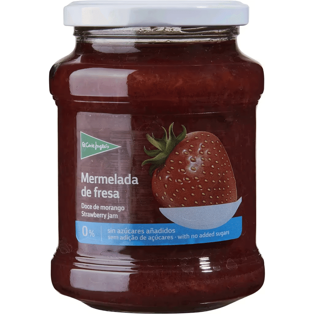 Doce de Morango Light frasco 330 g - EL CORTE INGLÉS