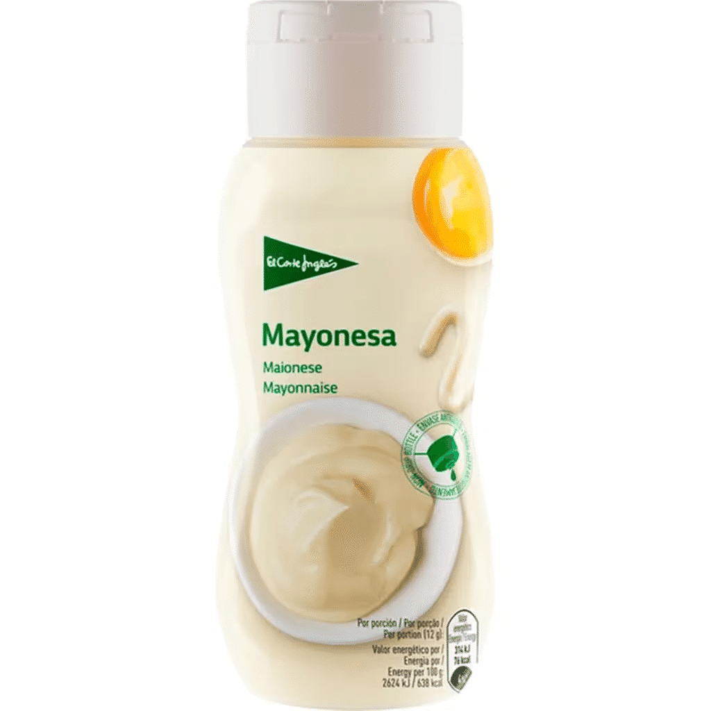 Maionese Suave Top Down embalagem 300 ml - EL CORTE INGLÉS