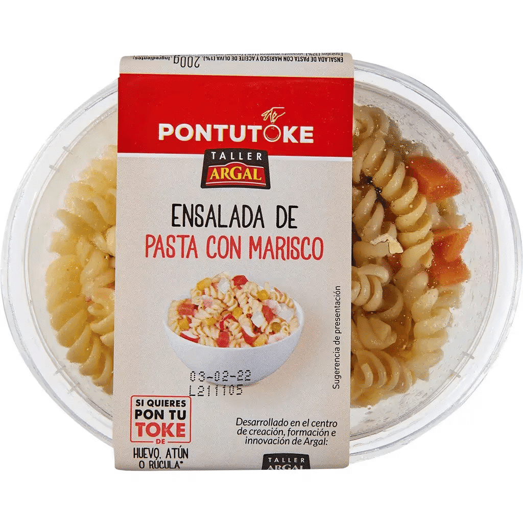 Salada com Pasta de Marisco embalagem 200 g - ARGAL