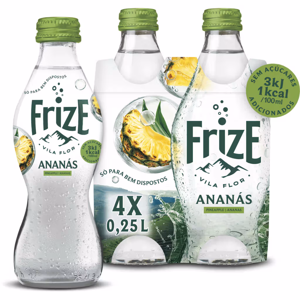 Água com Gás Ananás - FRIZE