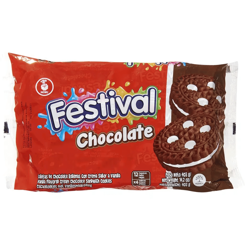 Bolachas de Chocolate embalagem 403 g -