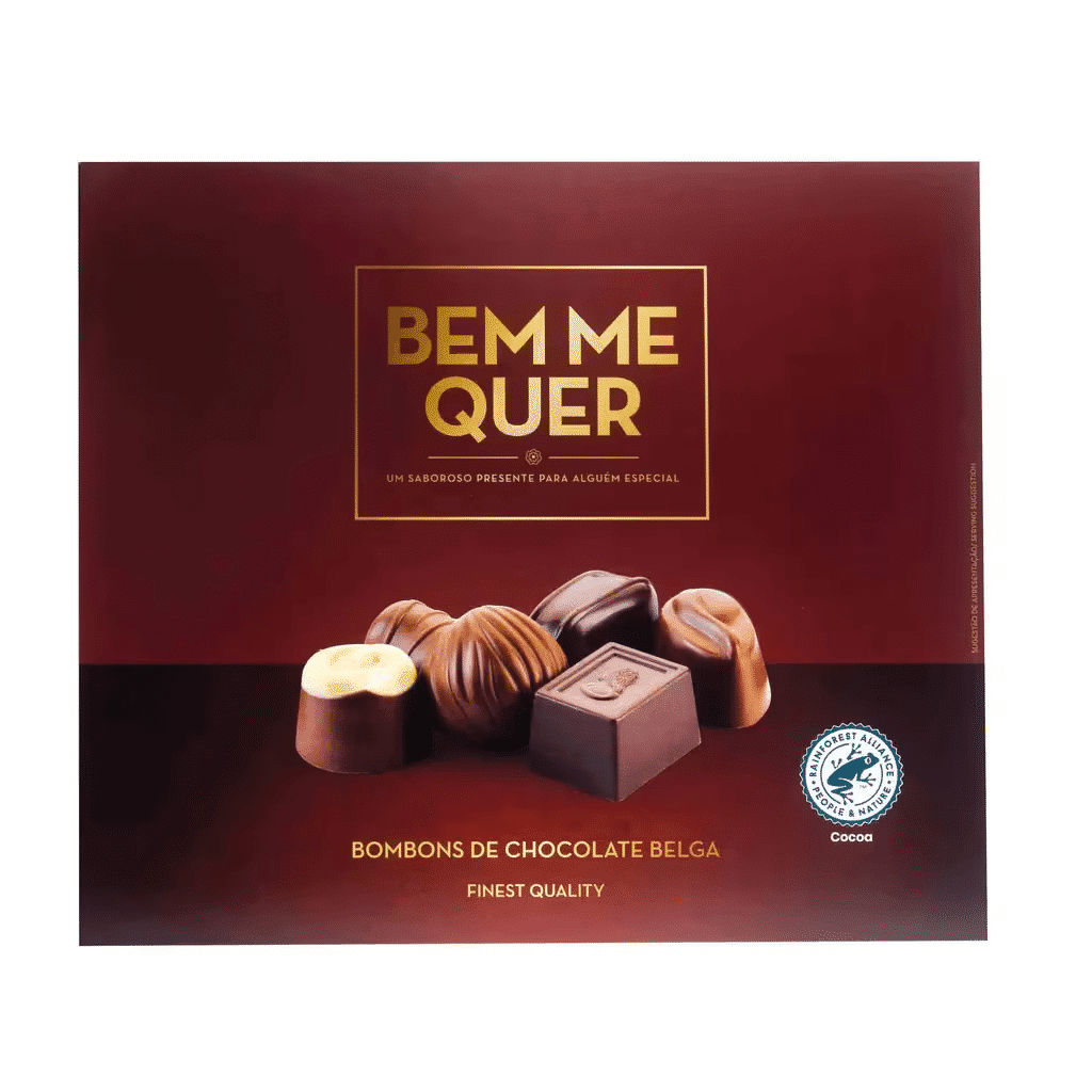 Bombons de Chocolate com Chocolate Belga e Praliné - BEM ME QUER